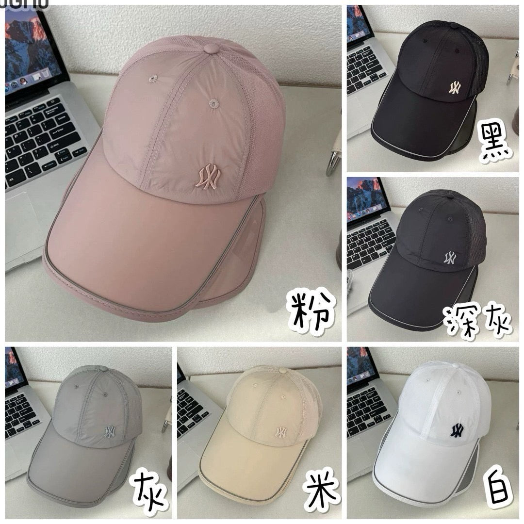 抗UV功能性伸縮遮陽加長棒球帽【UVCAP1】