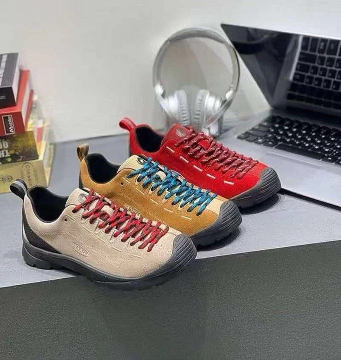 預售限定！F109｜韓國拼色麂皮機能休閒鞋