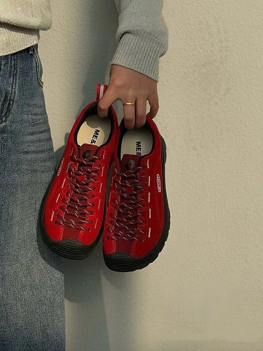 預售限定！F109｜韓國拼色麂皮機能休閒鞋