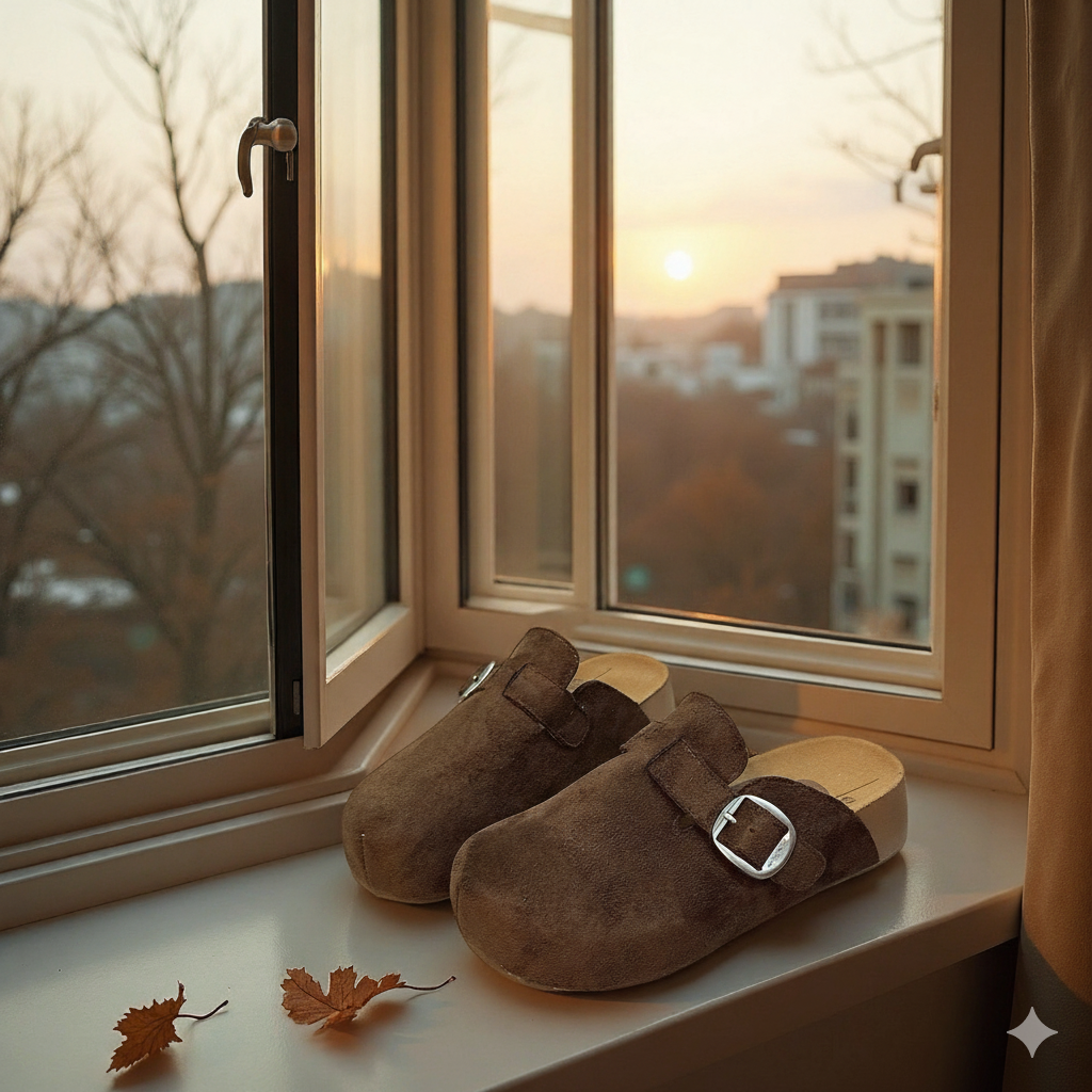 預售限定！韓國霧絨厚底勃肯拖鞋｜駝 / 卡其 / 咖啡｜4cm 增高款（B028）