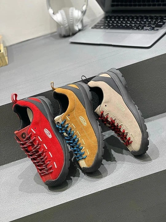 預售限定！F109｜韓國拼色麂皮機能休閒鞋