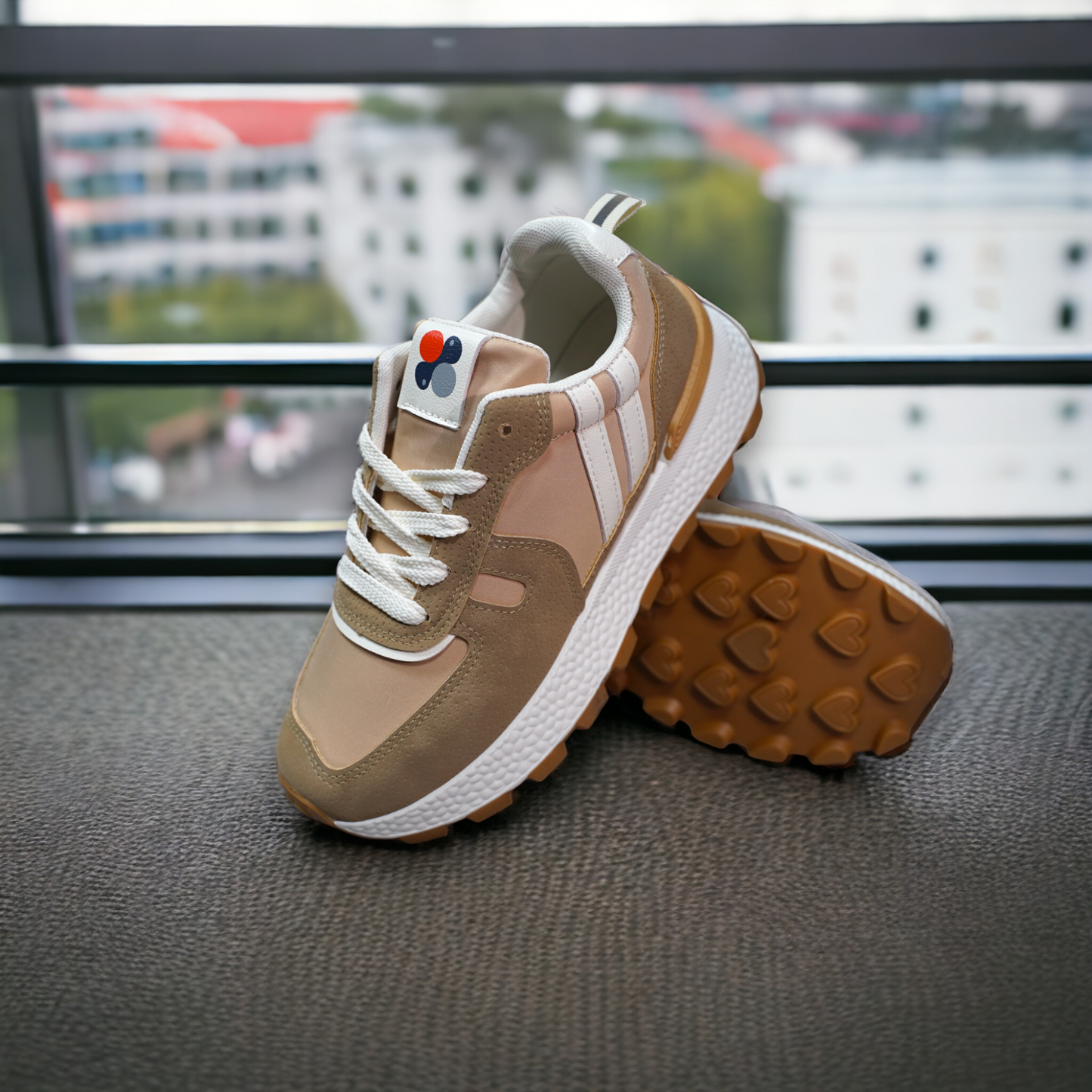 [Zapatos de la nueva marca Tongyanjia Lurela] Hecho en Corea | Edición limitada | Tarjeta negra color blanco