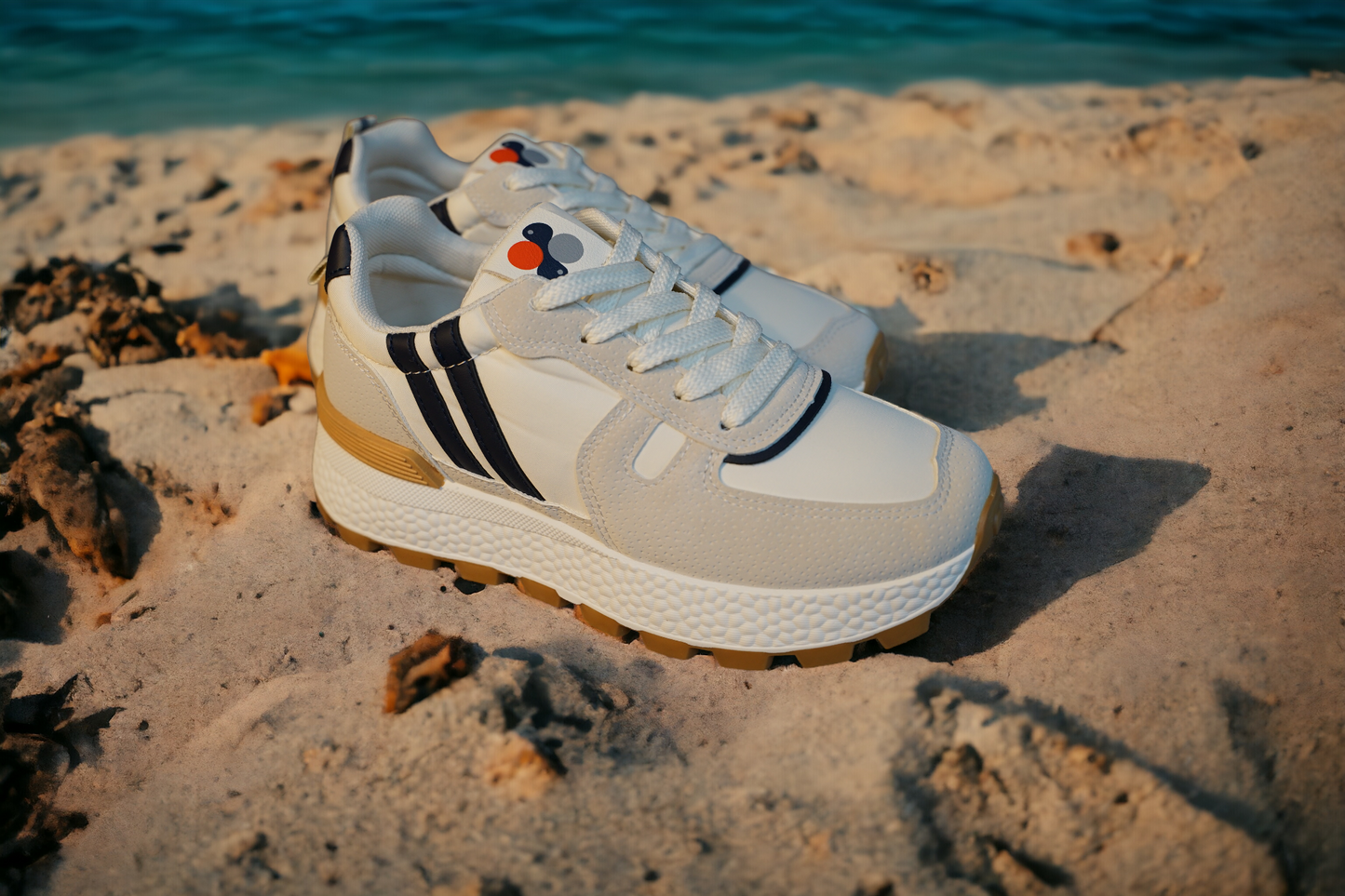 [Zapatos de la nueva marca Tongyanjia Lurela] Hecho en Corea | Edición limitada | Tarjeta negra color blanco
