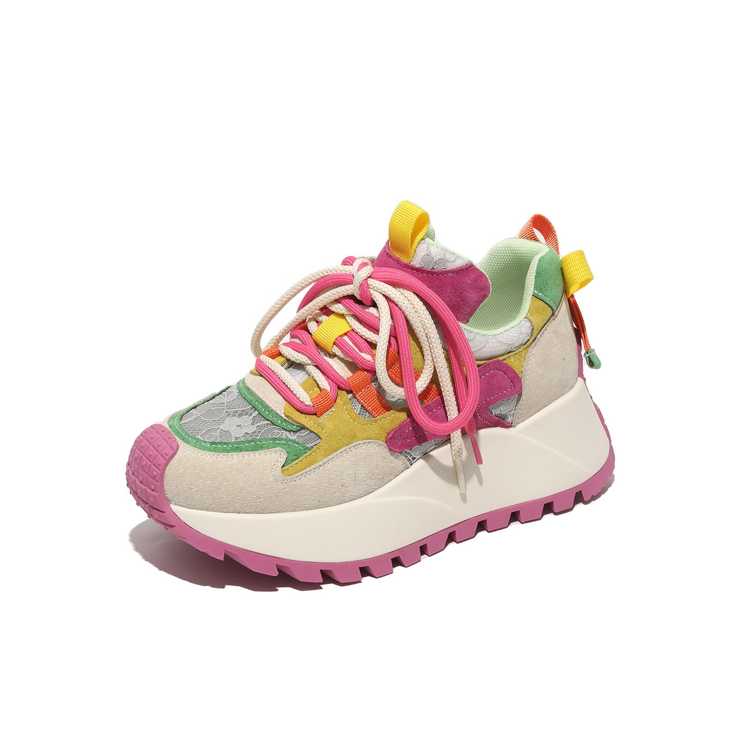 Pre-sale limited! [Tongyanjia’s colorful and fashionable dad shoes🌈] Interesting color combination | Vibrant and energetic👟No. 92301