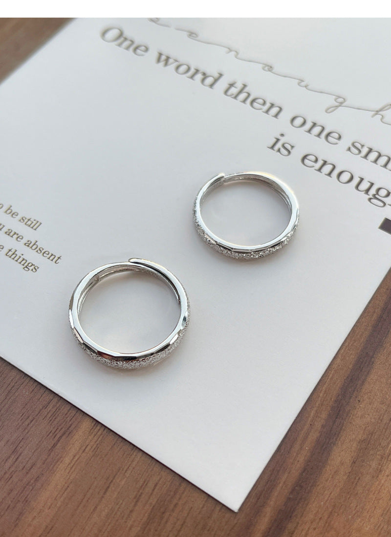 ¡Preventa limitada! [Juego de anillos dobles Tongyanjia] plata de ley 925 | apertura ajustable |