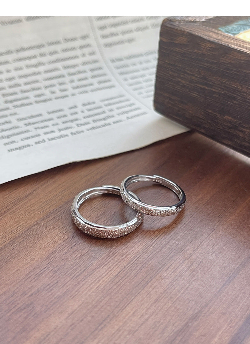 ¡Preventa limitada! [Juego de anillos dobles Tongyanjia] plata de ley 925 | apertura ajustable |