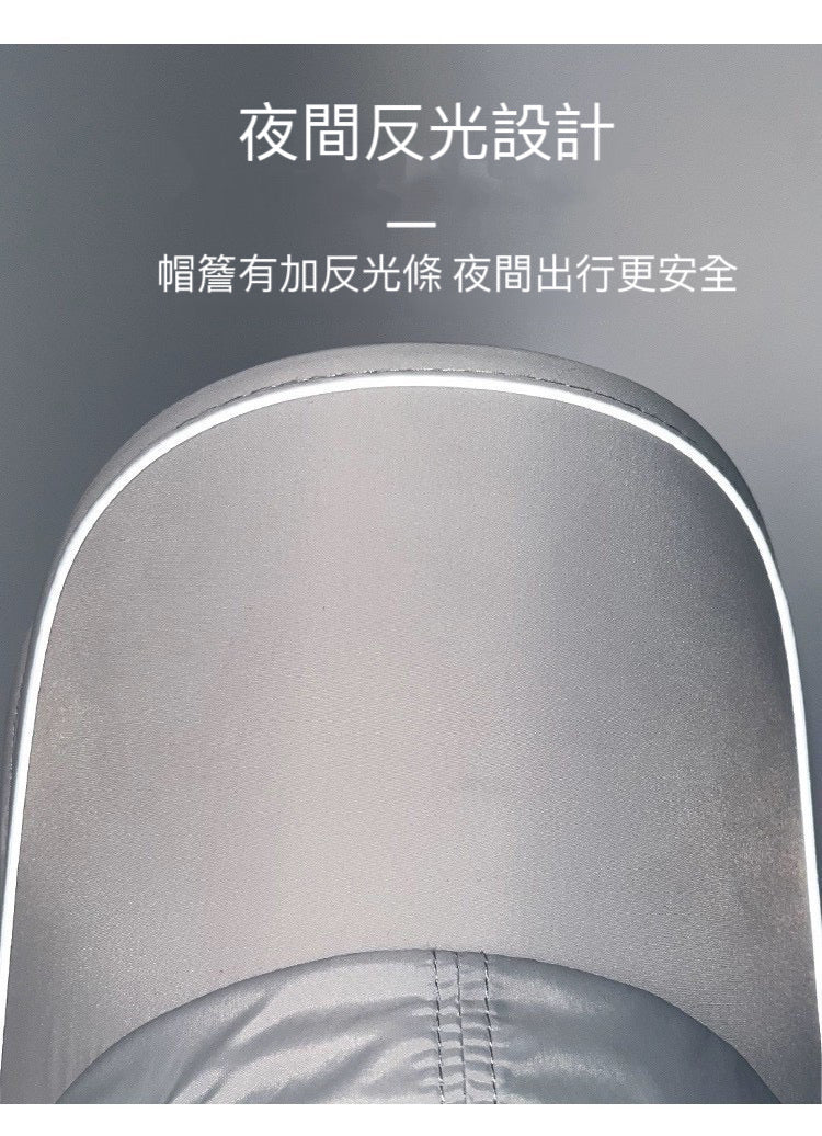 抗UV功能性伸縮遮陽加長棒球帽【UVCAP1】